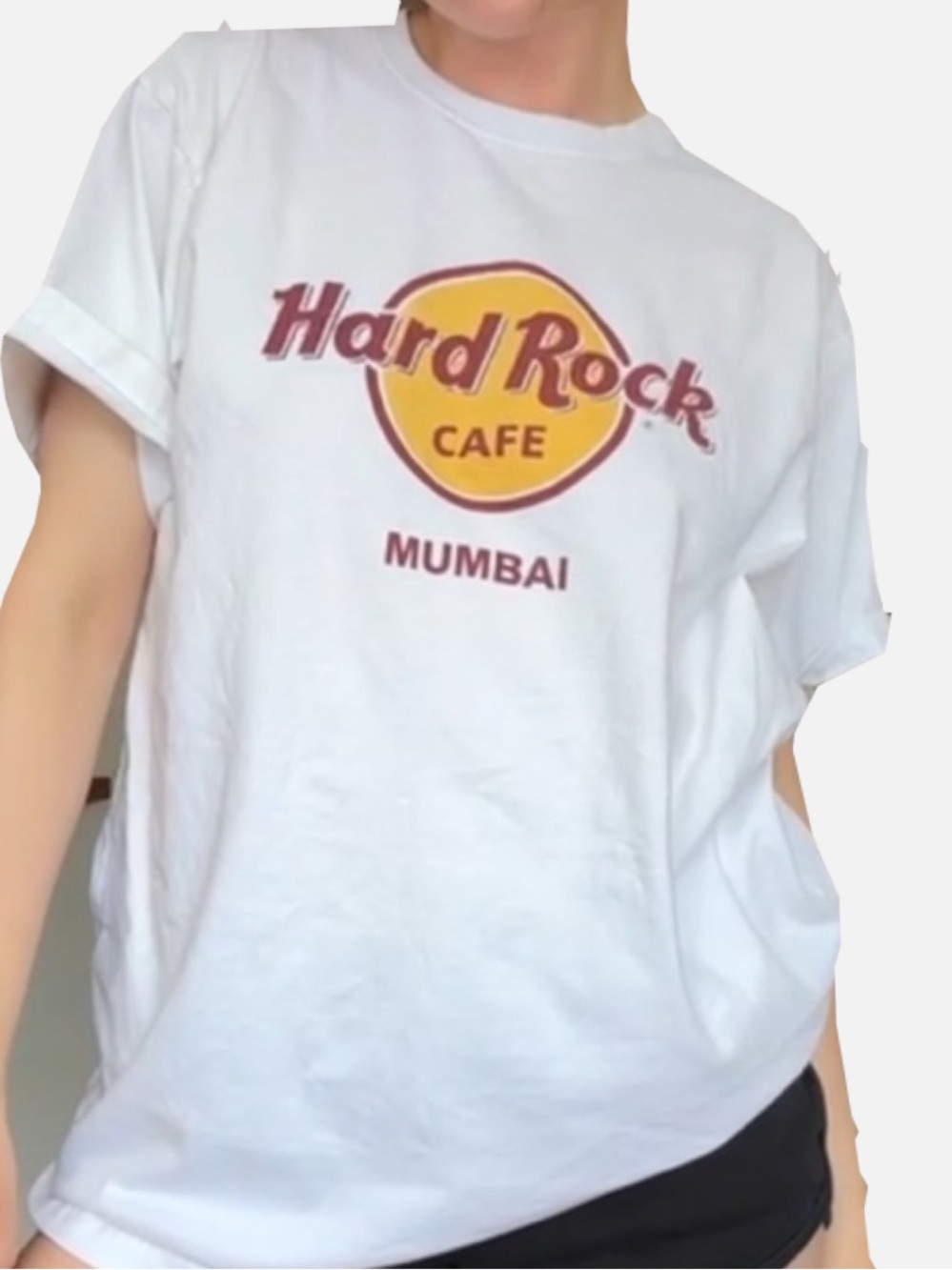 Vtg hard rock Mumbai t